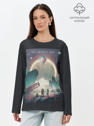 Лонгслив женский. Хлопок / NMS Next