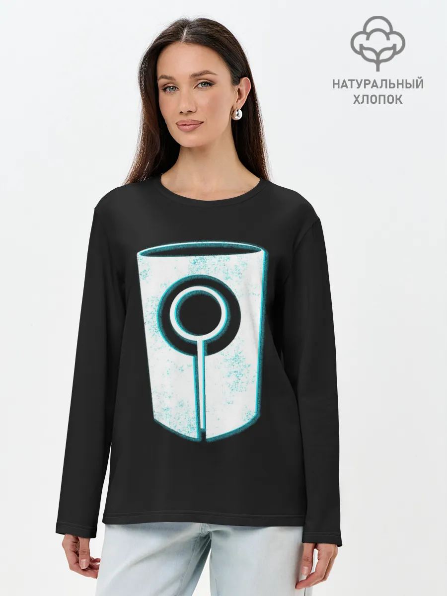 Лонгслив женский. Хлопок / Новые знания