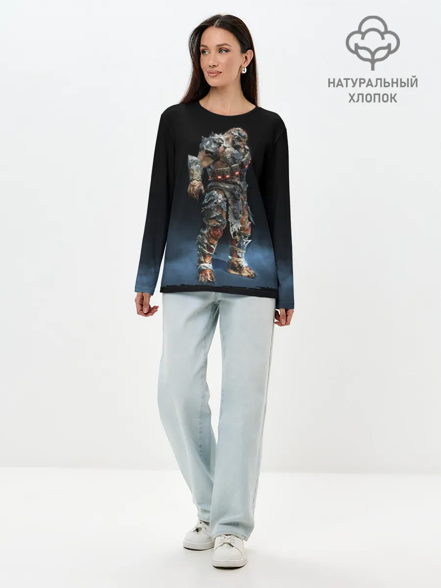 Лонгслив женский. Хлопок / NPC | GEARS OF WAR