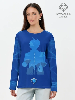 Лонгслив женский. Хлопок / ТАРТАЛЬЯ | ЧАЙЛЬД