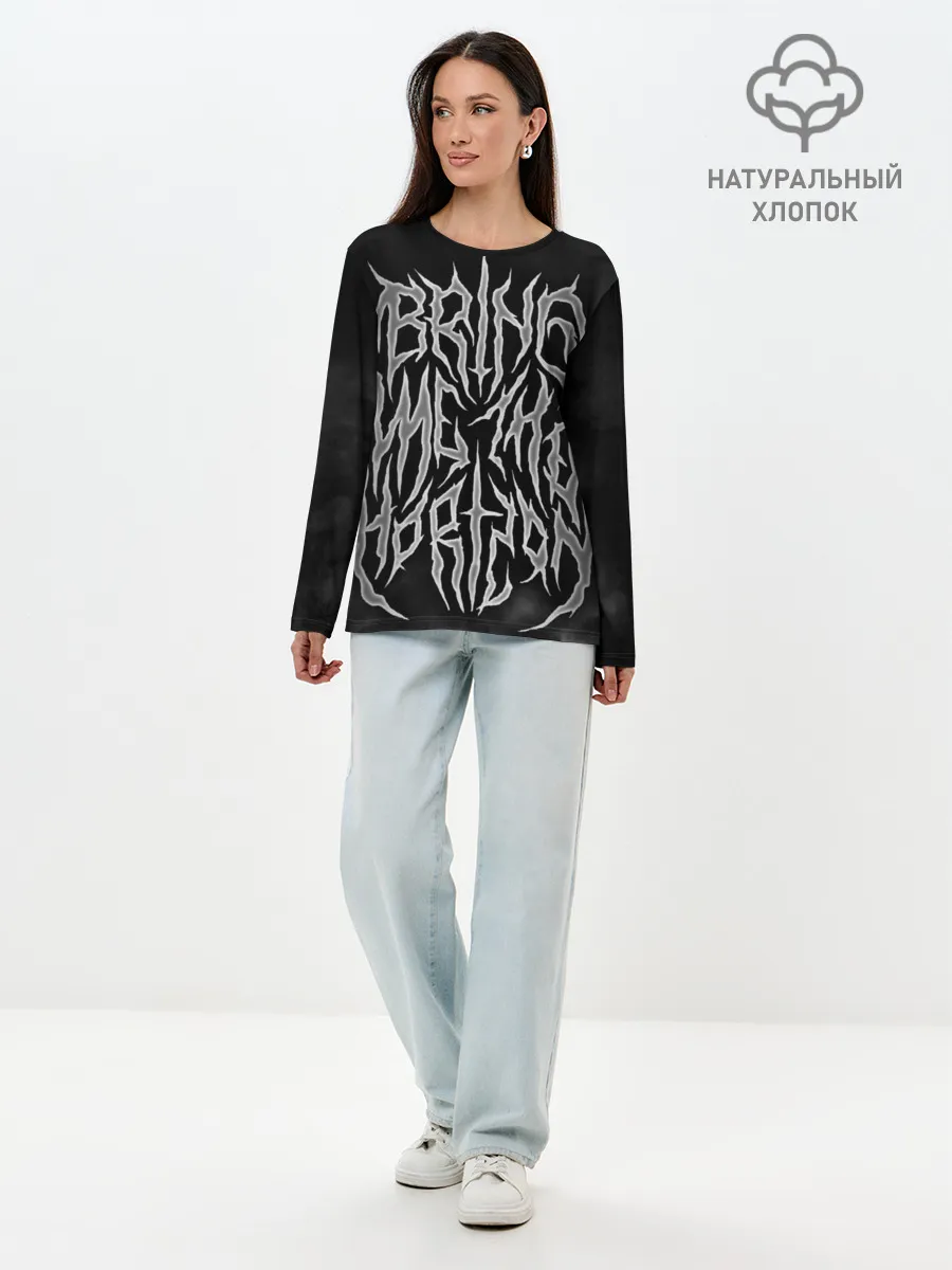 Лонгслив женский. Хлопок / Bring Me the Horizon