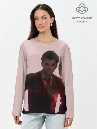 Лонгслив женский. Хлопок / David Tennant