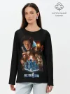 Лонгслив женский. Хлопок / Doctor who team
