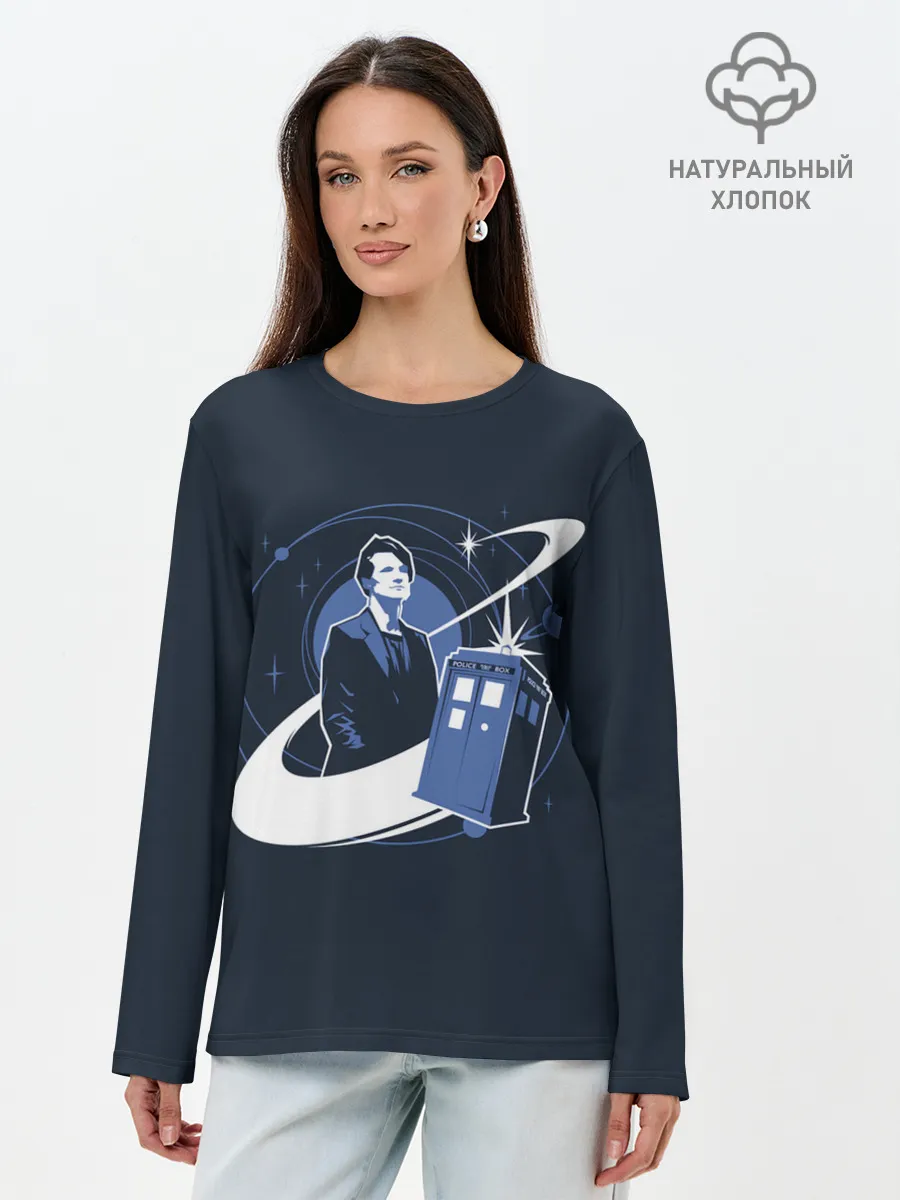 Лонгслив женский. Хлопок / MATT SMITH