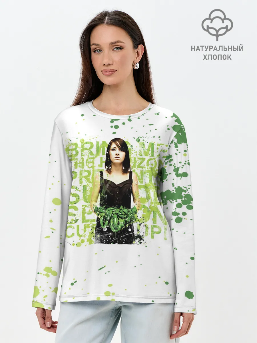 Лонгслив женский. Хлопок / Suicide Season - BMTH