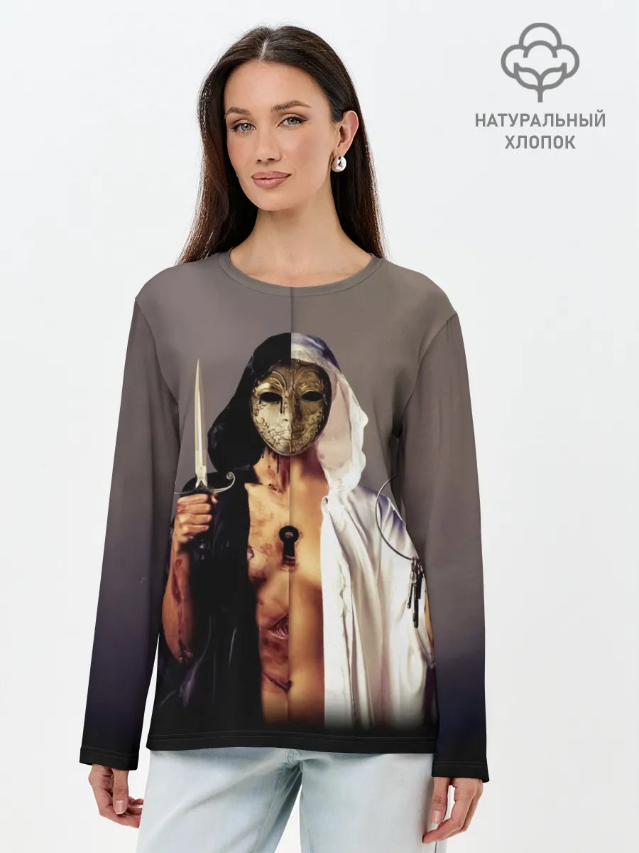 Лонгслив женский. Хлопок / Let’s Keep It a Secret - BMTH