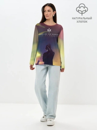 Лонгслив женский. Хлопок / Live at Wembley BMTH