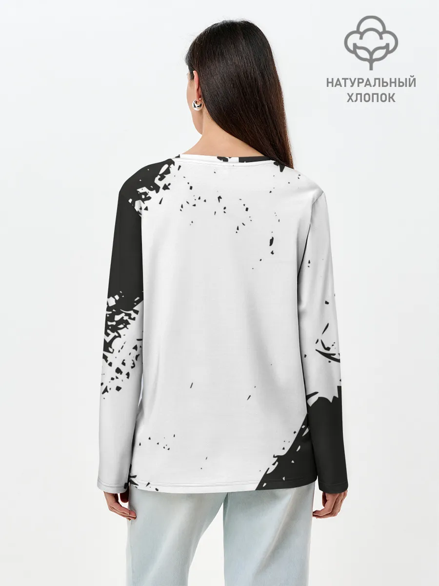 Лонгслив женский. Хлопок / Peace | Мир