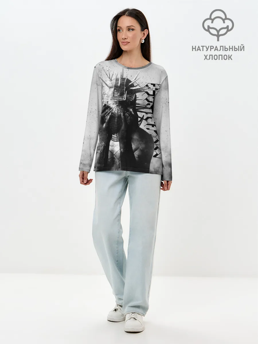 Лонгслив женский. Хлопок / Ghostemane