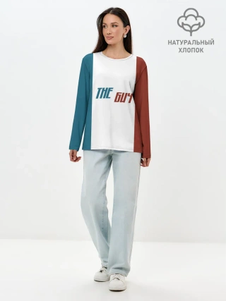 Лонгслив женский. Хлопок / the БИЧ