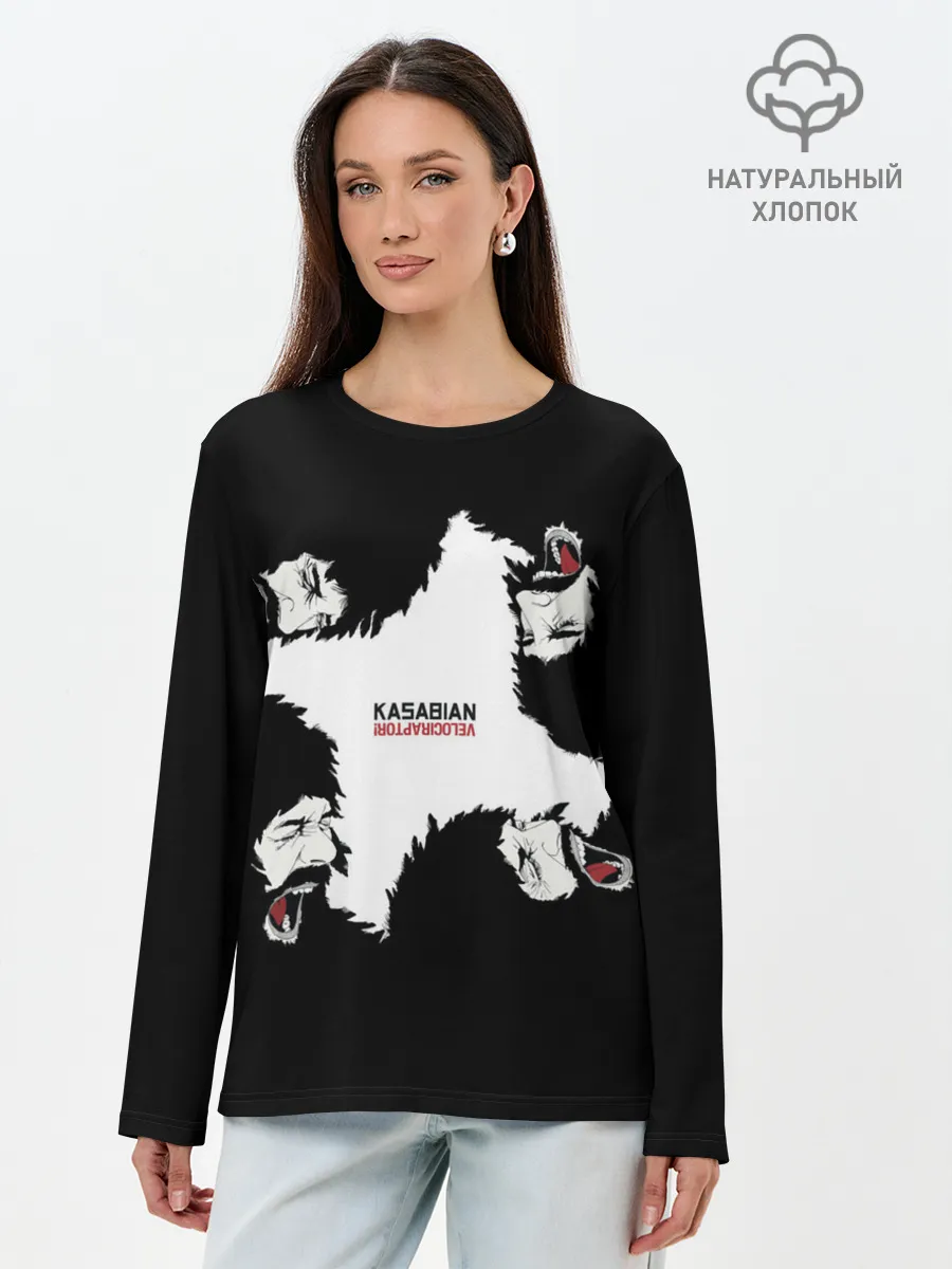 Лонгслив женский. Хлопок / KASABIAN