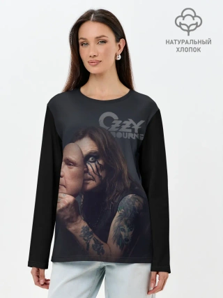 Лонгслив женский. Хлопок / Ozzy Osbourne