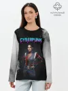 Лонгслив женский. Хлопок / Панам Палмер | КИБЕРПАНК 2077