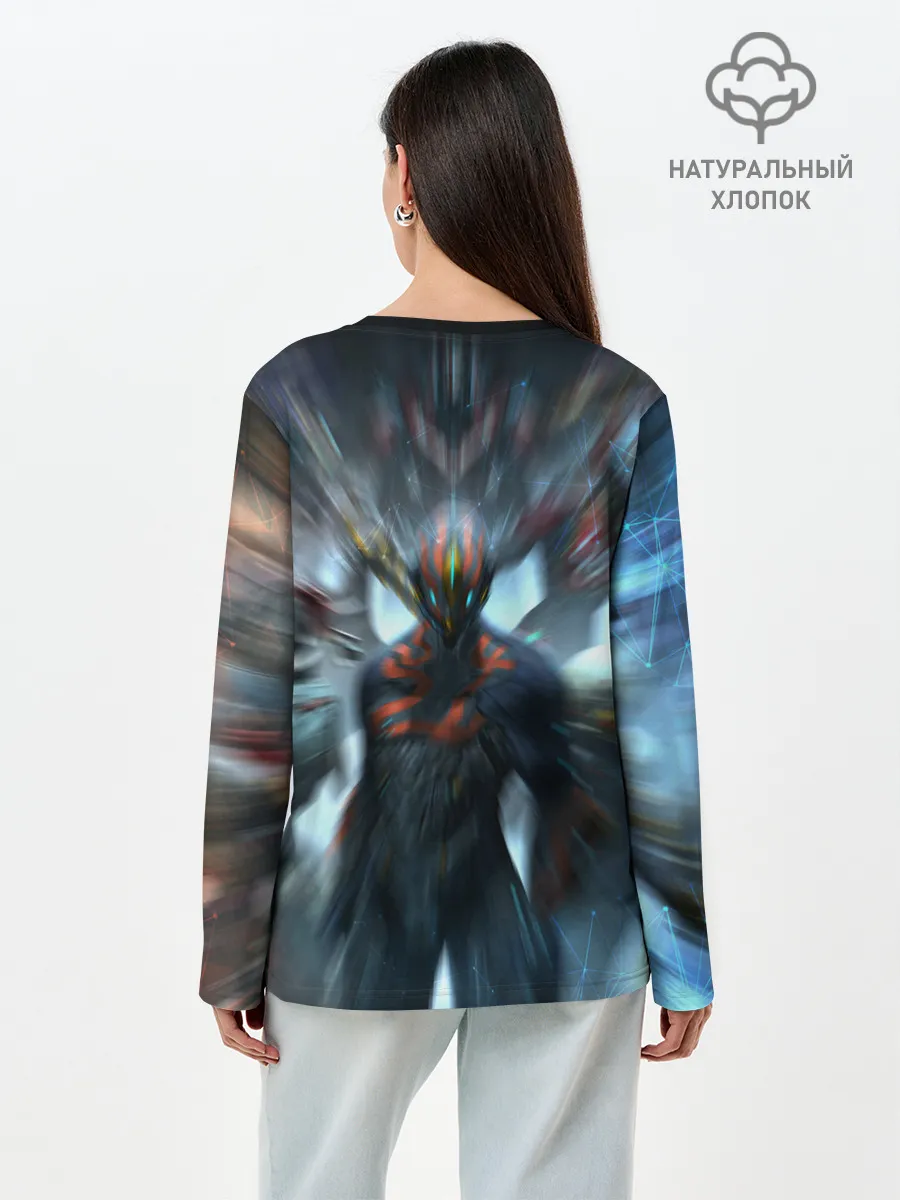Лонгслив женский. Хлопок / WARFRAME | ВАРФРЕЙМ