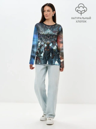 Лонгслив женский. Хлопок / WARFRAME | ВАРФРЕЙМ