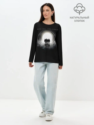 Лонгслив женский. Хлопок / Bon Jovi The Circle