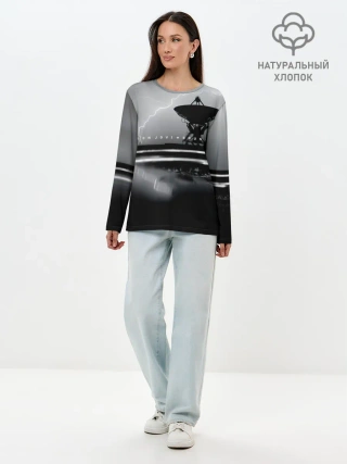 Лонгслив женский. Хлопок / Bounce - Bon Jovi