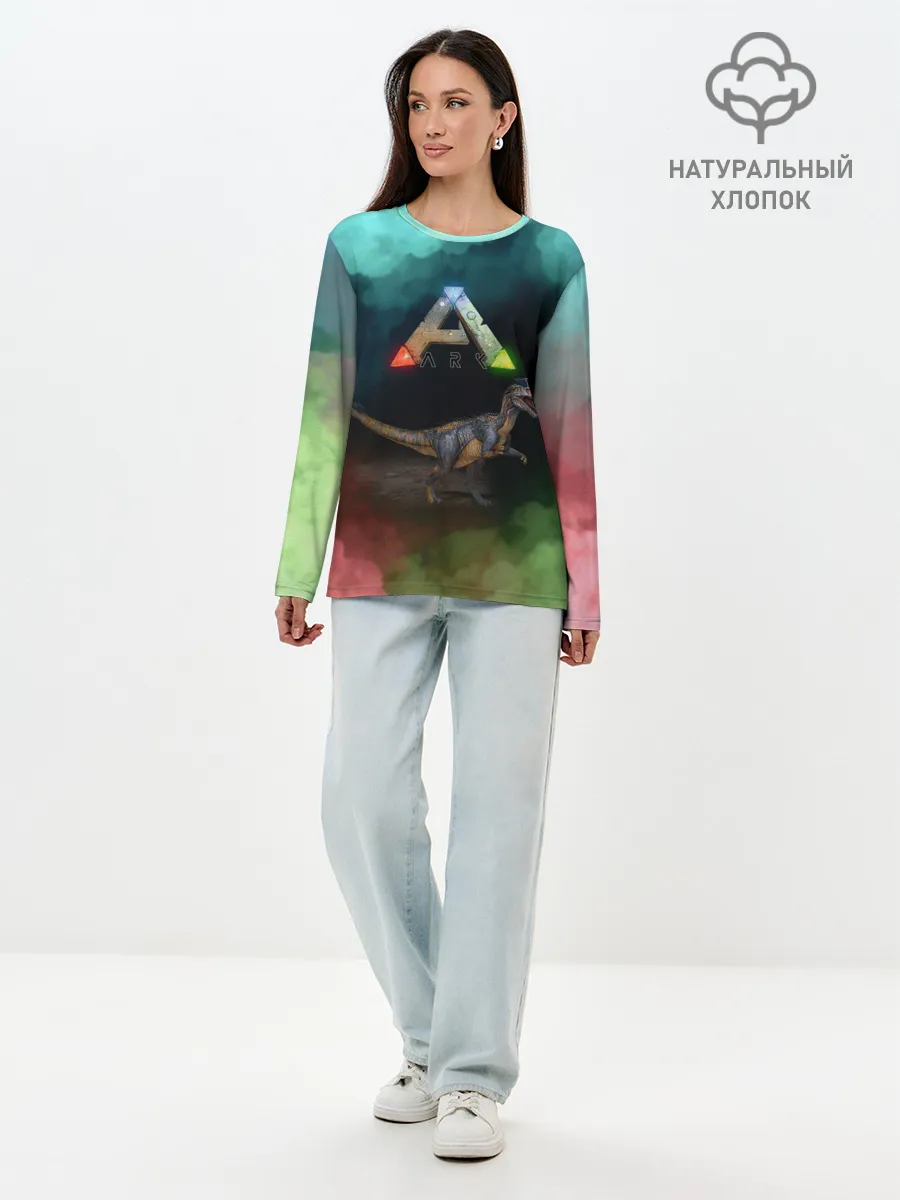 Лонгслив женский. Хлопок / Ark Survival | Арк Сурвивал