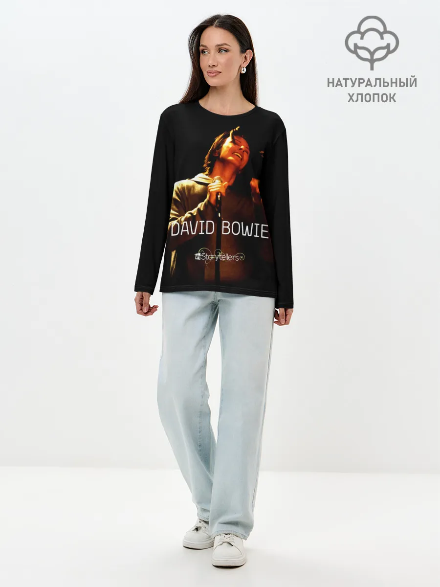 Лонгслив женский. Хлопок / VH1 Storytellers - David Bowie