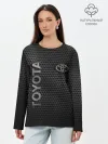Лонгслив женский. Хлопок / TOYOTA STEEL HONEYCOMBS