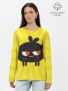 Лонгслив женский. Хлопок / Toca Boca Yellow