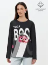 Лонгслив женский. Хлопок / Toca Boo