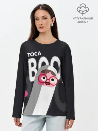 Лонгслив женский. Хлопок / Toca Boo