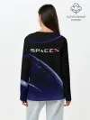 Лонгслив женский. Хлопок / Space X