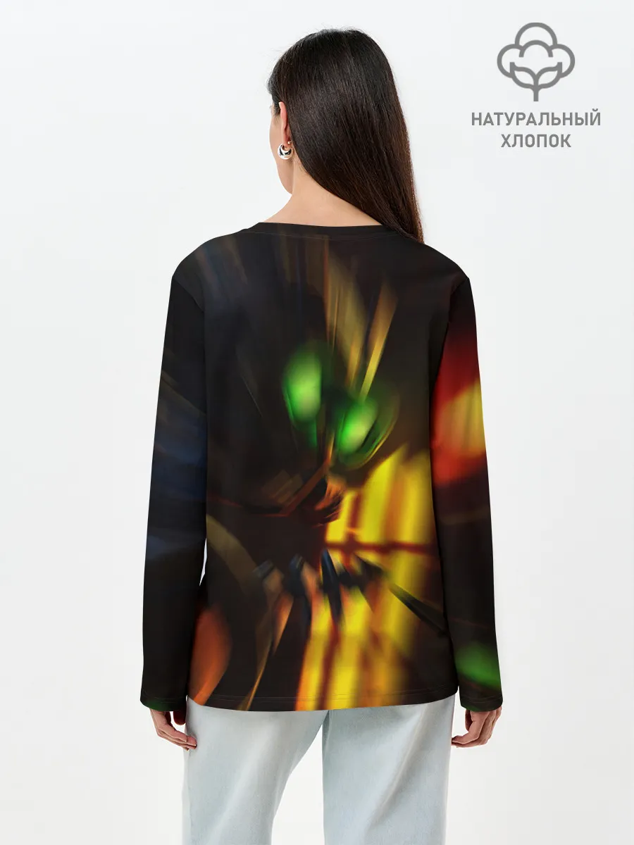 Лонгслив женский. Хлопок / Darwin Project | Королевская битва