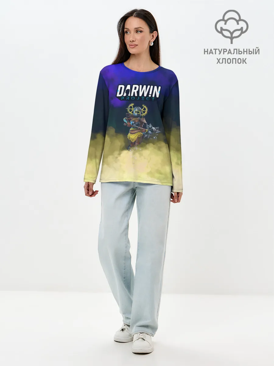 Лонгслив женский. Хлопок / Darwin Project | Battle Royale