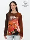 Лонгслив женский. Хлопок / Brilliant Live Adventures - David Bowie