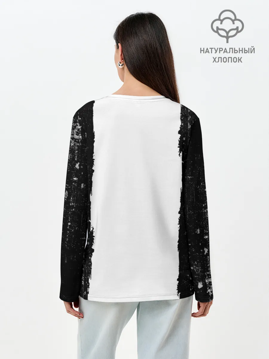 Лонгслив женский. Хлопок / Палермо | Професор | Денвер | Бумажный дом