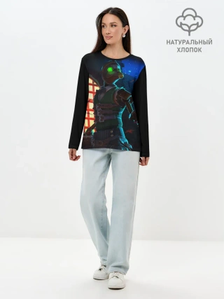 Лонгслив женский. Хлопок / Darwin Project