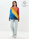 Лонгслив женский. Хлопок / Полутона и оттенки