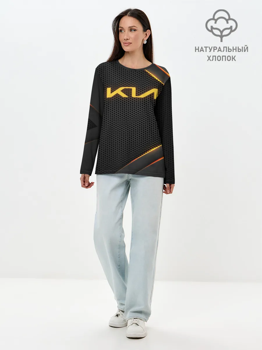 Лонгслив женский. Хлопок / KIA | КИА