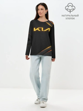 Лонгслив женский. Хлопок / KIA | КИА
