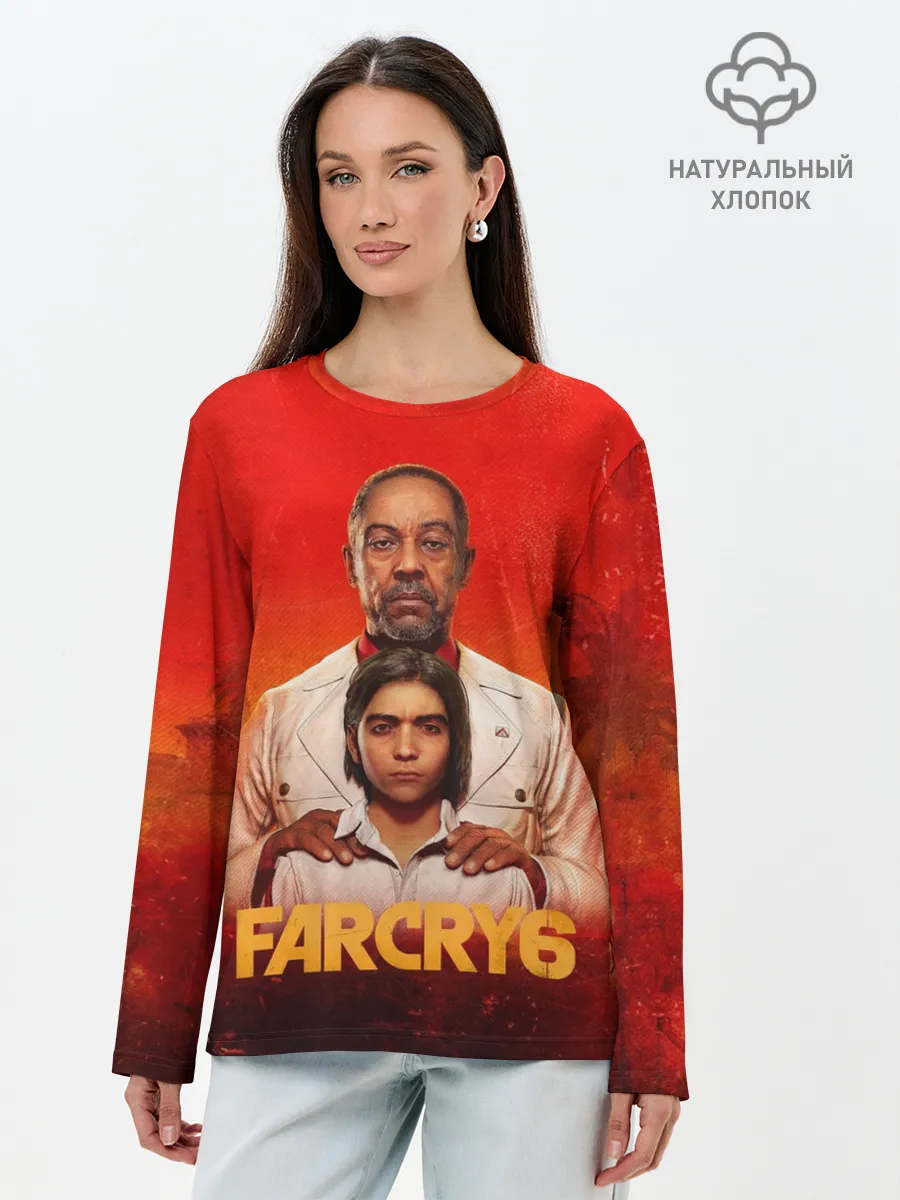 Лонгслив женский. Хлопок / Антон и Диего Кастильо FC6