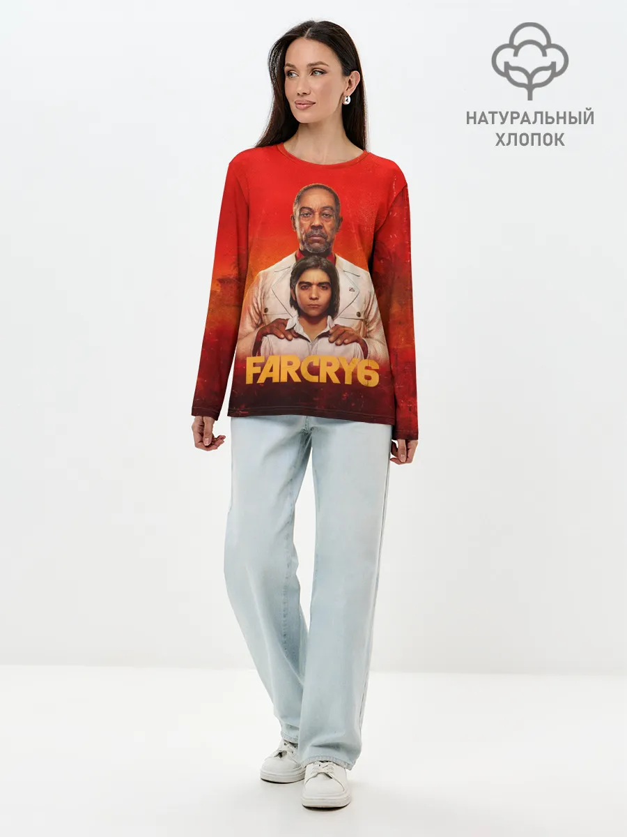 Лонгслив женский. Хлопок / Антон и Диего Кастильо FC6