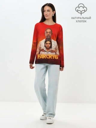 Лонгслив женский. Хлопок / Антон и Диего Кастильо FC6