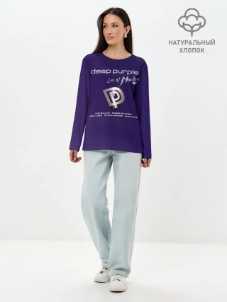 Лонгслив женский. Хлопок / Deep Purple - Live at Montreux 1996