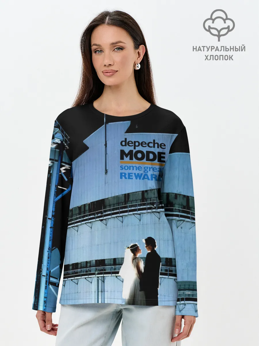 Лонгслив женский. Хлопок / Some Great Reward - Depeche Mode