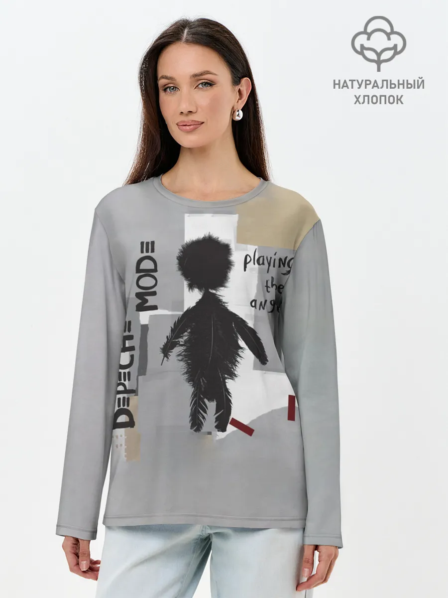 Лонгслив женский. Хлопок / Playing the Angel - Depeche Mode