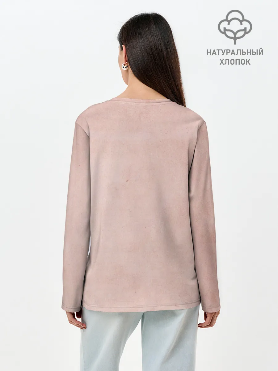 Лонгслив женский. Хлопок / Rap truth