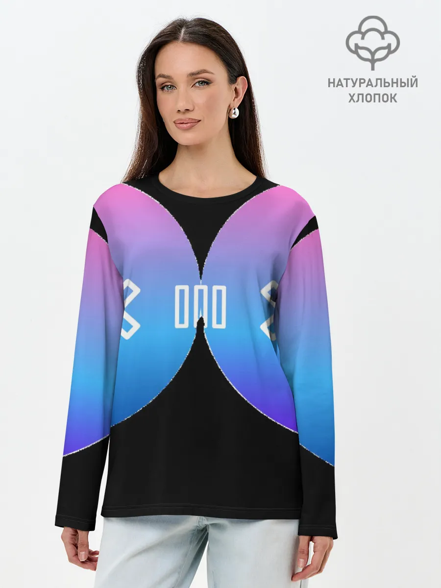 Лонгслив женский. Хлопок / G&M