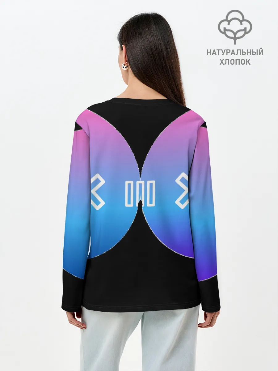 Лонгслив женский. Хлопок / G&M