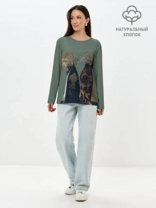 Лонгслив женский. Хлопок / Токийские мстители Майки