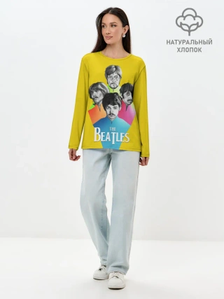 Лонгслив женский. Хлопок / Банда Битлов