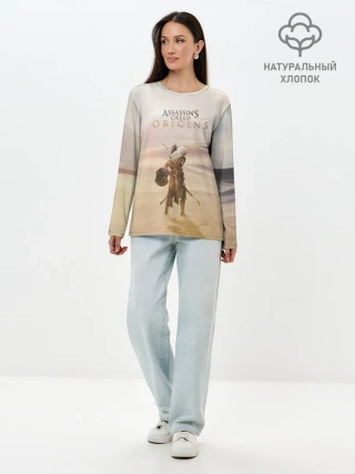 Лонгслив женский. Хлопок / Байек здесь