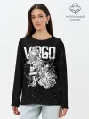 Лонгслив женский. Хлопок / Dark Virgo