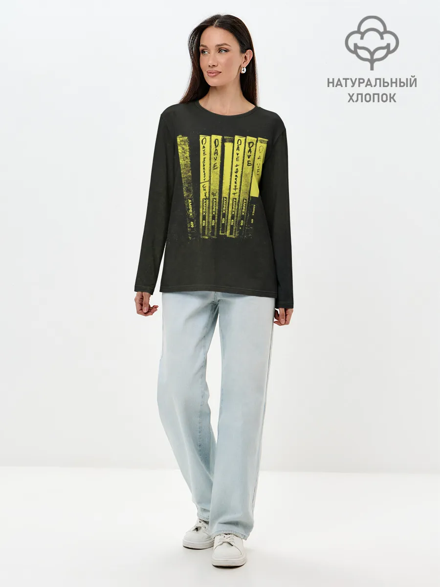 Лонгслив женский. Хлопок / Songs from the Laundry Room - Foo Fighters